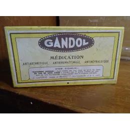 BOITE  GANDOL EN CARTON  9.80CM X5.20CM X2.60CM