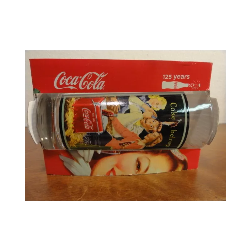 1 VERRE COCA-COLA  LES 125 ANS