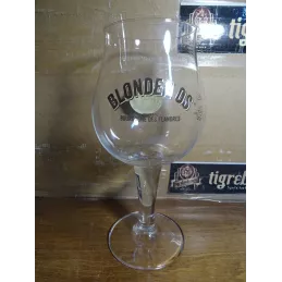 6 VERRES  BLONDEN OS  BRASSERIE BOURGOGNE DES FLANDRES  25/33CL