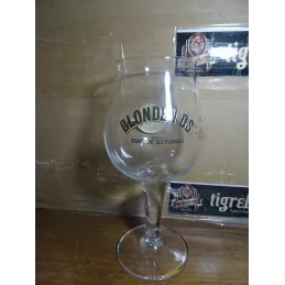 1 VERRE  BLONDEN OS  BRASSERIE BOURGOGNE DES FLANDRES  25/33CL