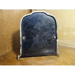 TIRELIRE FONDERIES BRUXELLOISES EN FONTE 12.80CM X7.40CM HT 13CM