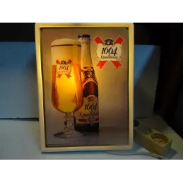ENSEIGNE KRONENBOURG 1664  31CM X23.50CM