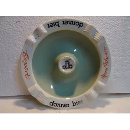 CENDRIER  DONNER BIER EXPORT    DIAMETRE 20.20CM