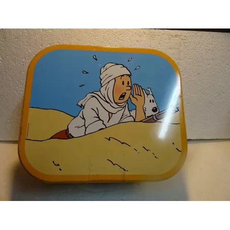 BOITE TINTIN ET MILOU 25CM X21.50CM