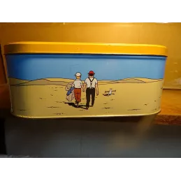 BOITE TINTIN ET MILOU 25CM X21.50CM