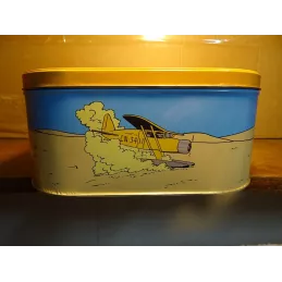 BOITE TINTIN ET MILOU 25CM X21.50CM