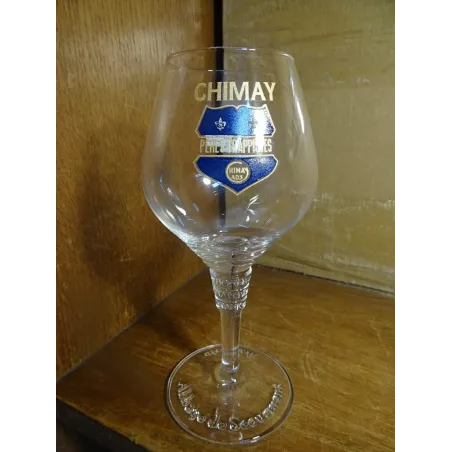 6 VERRES CHIMAY  20CL HT 17.60CM