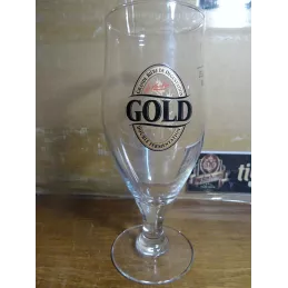6 VERRES GOLD KANTER  DOUBLE FERMENTATION  25CL HT 16.70CM