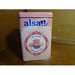BOITE  ALSA  7.50CM X7.50CM HT 11.40CM