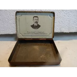 BOITE  PASTILLES  DU DOCTEUR  GUYOT 9CM X 8CM X1.2CM
