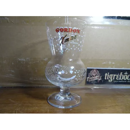 6 VERRES  GORDON X MAS  33CL