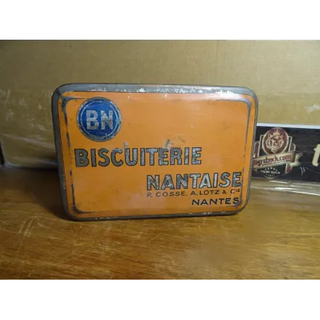 BOITE  BISCUITERIE  NANTAISE  12.80X 8.80CMX3.60CM