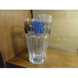 6 VERRES  HOP GUN  33/50CL HT 16.40CM