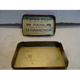 BOITE A CARTES  AMER PICON  PIKINA  10.20CM X6.20CM