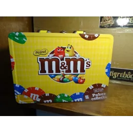 BOITE VALISE   M&Ms POKER COLLECTOR  23.50CM X17CM X9CM