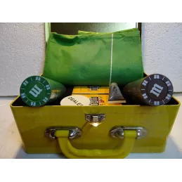 BOITE VALISE   M&Ms POKER COLLECTOR  23.50CM X17CM X9CM