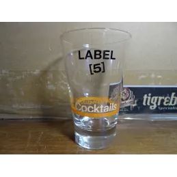 6 VERRES LABEL5 25CL...