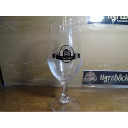 6 VERRES BRASSERIE CHANAZ 25CL HT.18.40CM