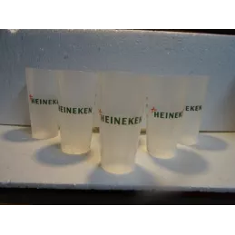 6 VERRES GOBELETS HEINEKEN...