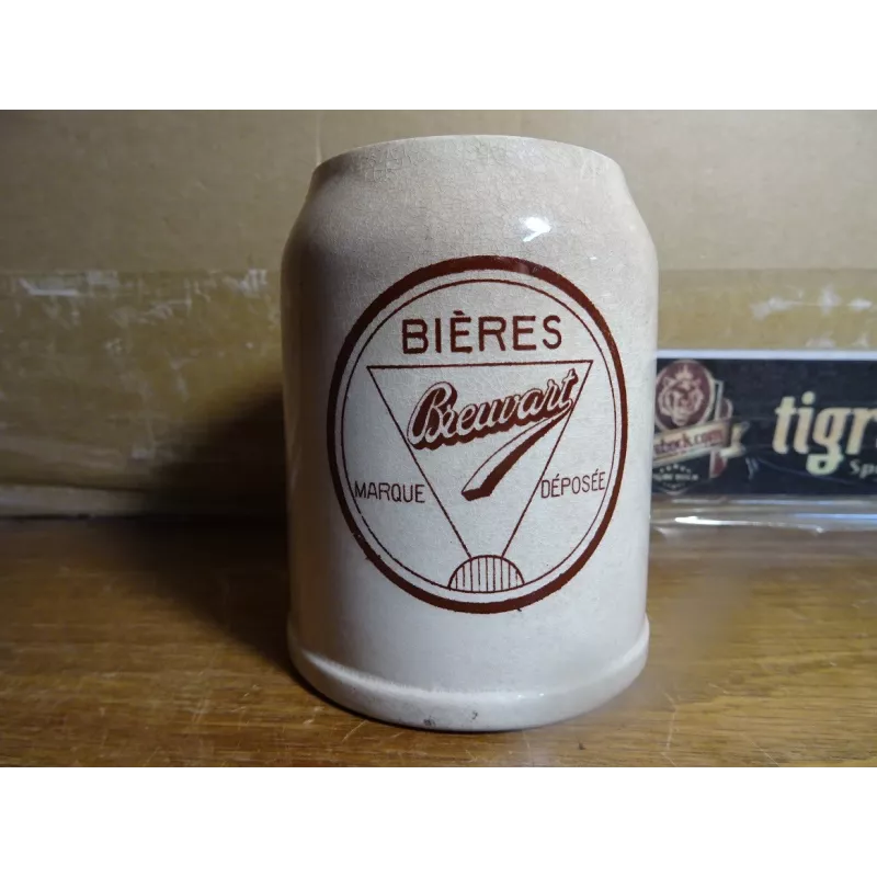 CHOPE BIERES BREUVART 1/4L HT 10CM CHOPE BIERES BREUVART 1/4L HT 10CM
