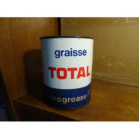 BOITE DE GRAISSE  TOTAL PLEINE  HT 13.50CM
