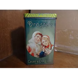 BOITE  DROSTE'S CACAO 7.5OCM X7.50CM HT 12.30CM