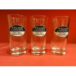 3 VERRES WHISKY WILLIAM LAWSON'S