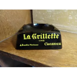 CENDRIER  LA GRILLETTE VINS  CRESSIER 11.80CM X11.80CM