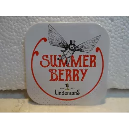 SOUS BOCK DECAPSULEUR  LINDEMANS 9CM X9CM
