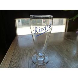 ANCIEN VERRE RICARD  HT 13CM SANS TRAIT DE DOSE