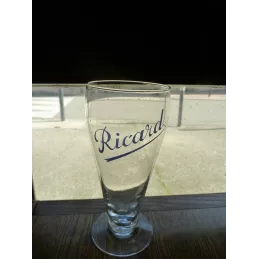ANCIEN VERRE RICARD  HT 13CM SANS TRAIT DE DOSE