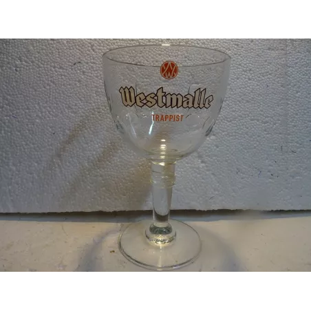 6 VERRES  WESTMALLE TRAPPIST 33CL HT 18CM