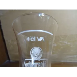 6 VERRES JAGERMEISTER 4CL  HT 11.50CM