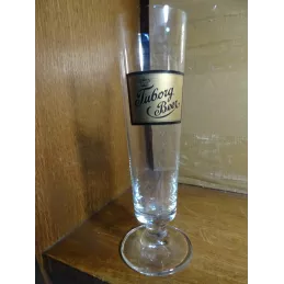 1 VERRE TUBORG 25CL  HT 19.70CM