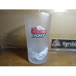 1 VERRE COORS LIGHT 50CL  HT 15.50CM
