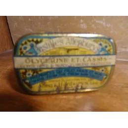 BOITE PASTILLES ALLENBURYS 8CM X5CM X2.50CM