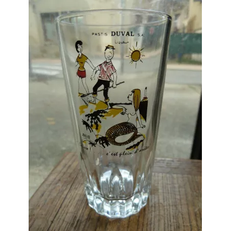 1 VERRE DUVAL COLLECTOR  HT 12CM