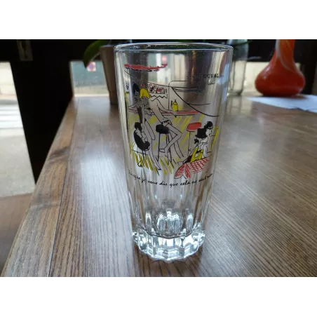 1 VERRE PASTIS DUVAL COLLECTOR HT 12CM