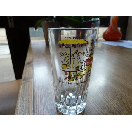 1 VERRE DUVAL COLLECTOR  HT 12CM