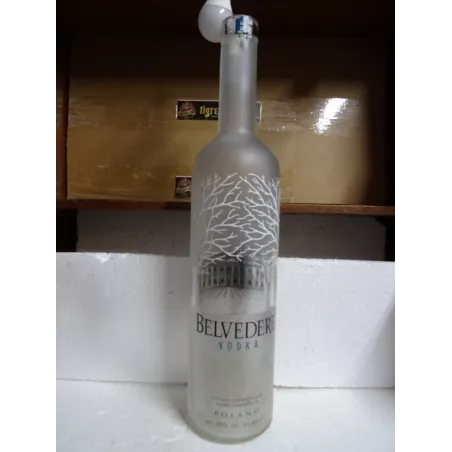 BOUTEILLE BELVEDERE  6 LITRES  HT 65CM VIDE