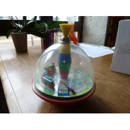 ANCIENNE TOUPIE  HT 23CM