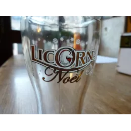 BOTTE LICORNE NOEL  25CL HT 15.50CM