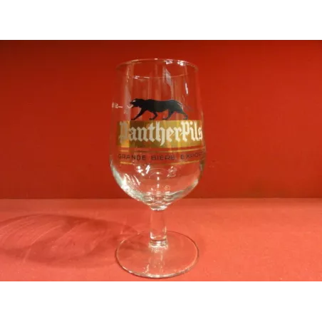 1 VERRE PANTHER PILS 25CL HT 15.10CM