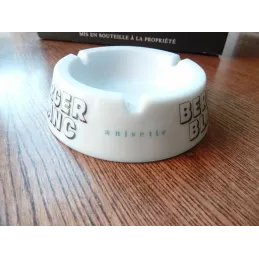 CENDRIER BERGER BLANC DIAMETRE 13CM