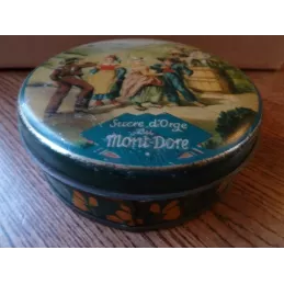 BOITE SUCRE D'ORGE  DU MONT DORE  DIAMETRE 9.50CM