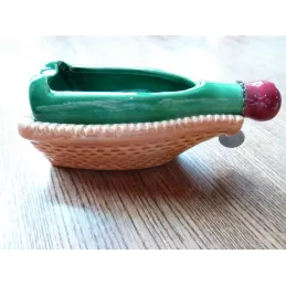 CENDRIER LA REINE PEDAUQUE  14CM X7CM X5.40CM