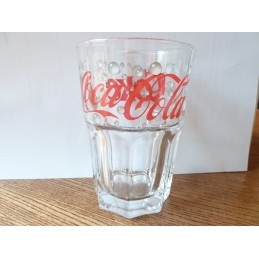 6 VERRES COCA-COLA COKE  27CL HT 12.10CM