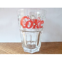6 VERRES COCA-COLA COKE  27CL HT 12.10CM