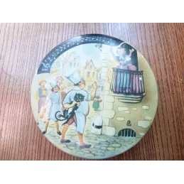BOITE AU PIERROT GOURMAND  PARIS DIAMETRE 11.50CM EPAISSEUR 3CM