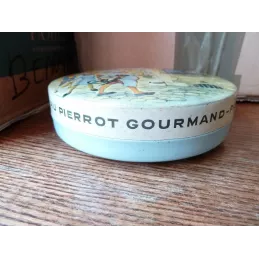 BOITE AU PIERROT GOURMAND  PARIS DIAMETRE 11.50CM EPAISSEUR 3CM